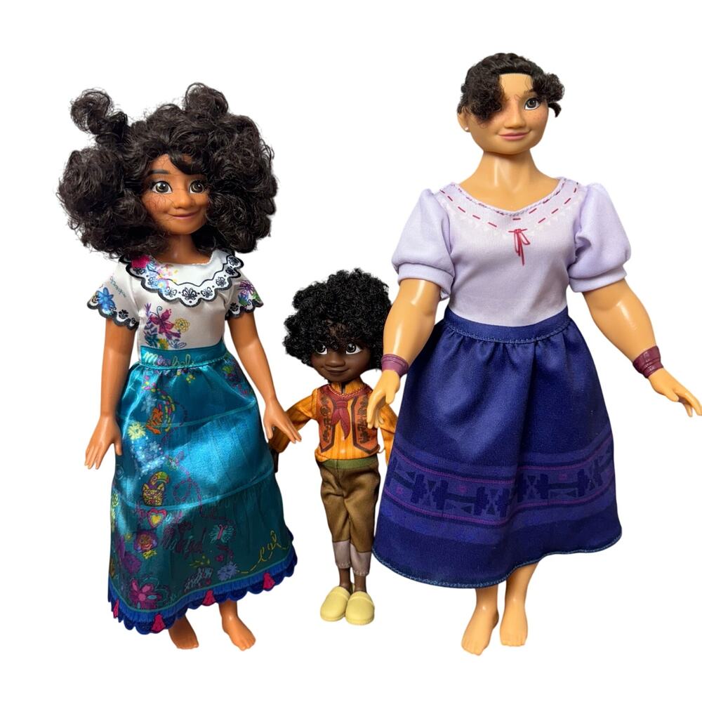 Disney Encanto Dolls Mirabel Luisa Antonio Pretend Play Toys Magical Fun